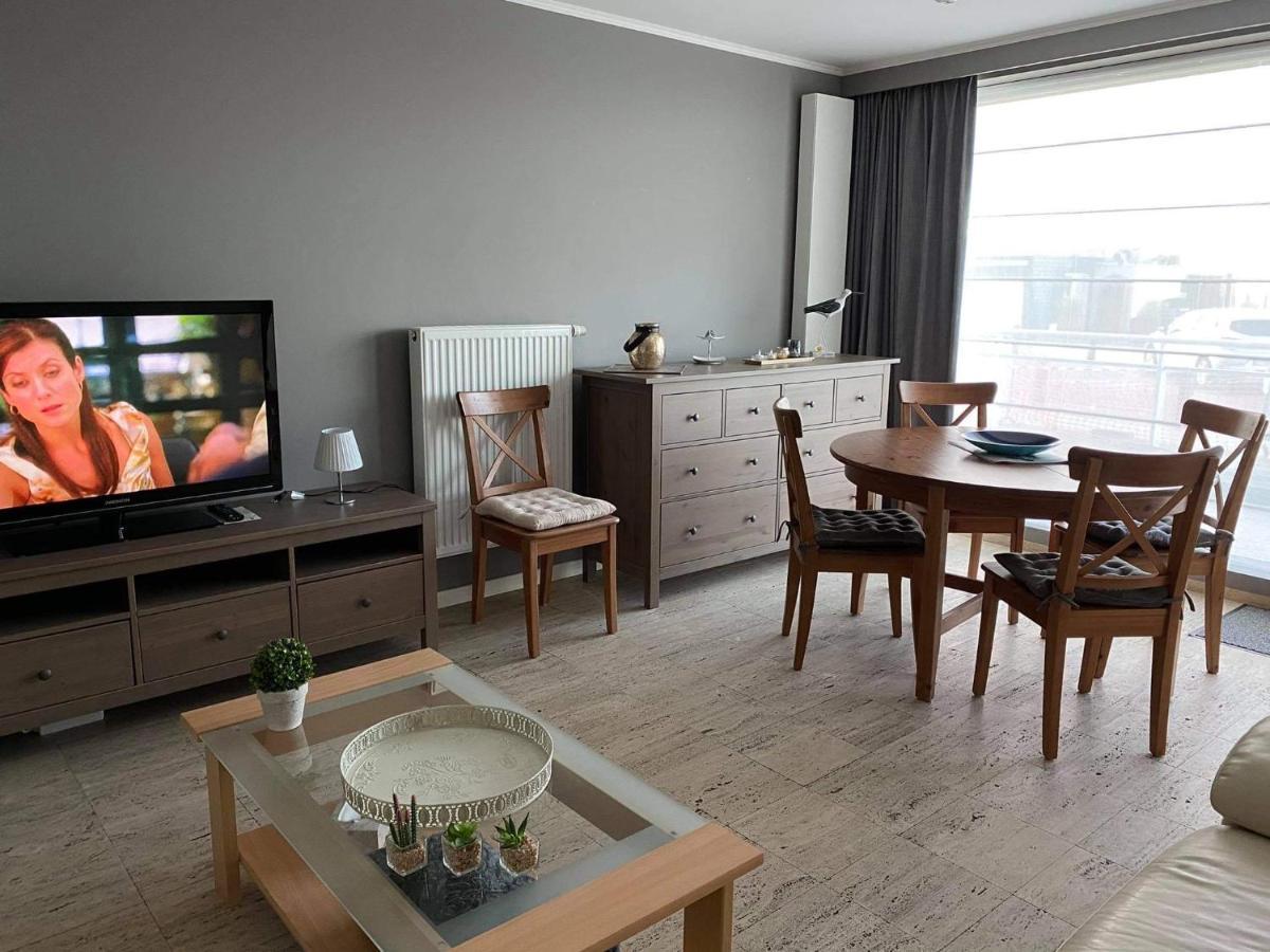 Gelijkvloers Zeezicht Appartement Sterckx Blankenberge Luaran gambar